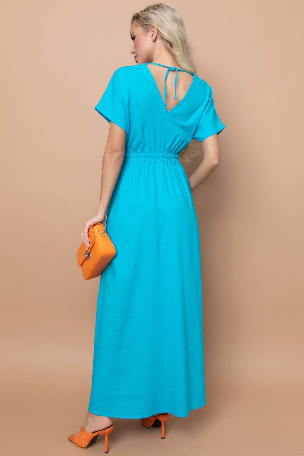 Платье "Вариация" (лазурь) Elza (Акция)