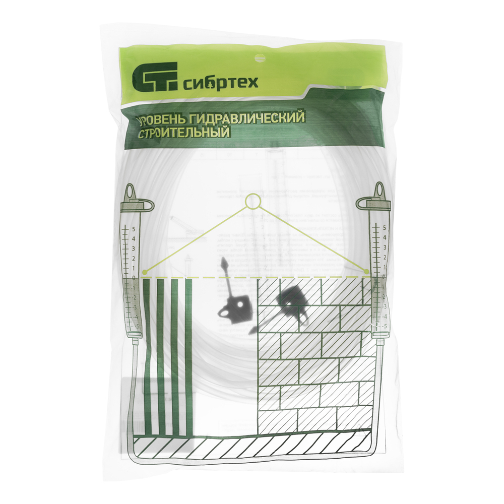 Гидроуровень, L 20 м, D 8 мм, со шкалой Сибртех