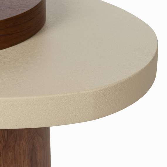 Журнальный стол Etmo 120х60 см, серый микроцемент