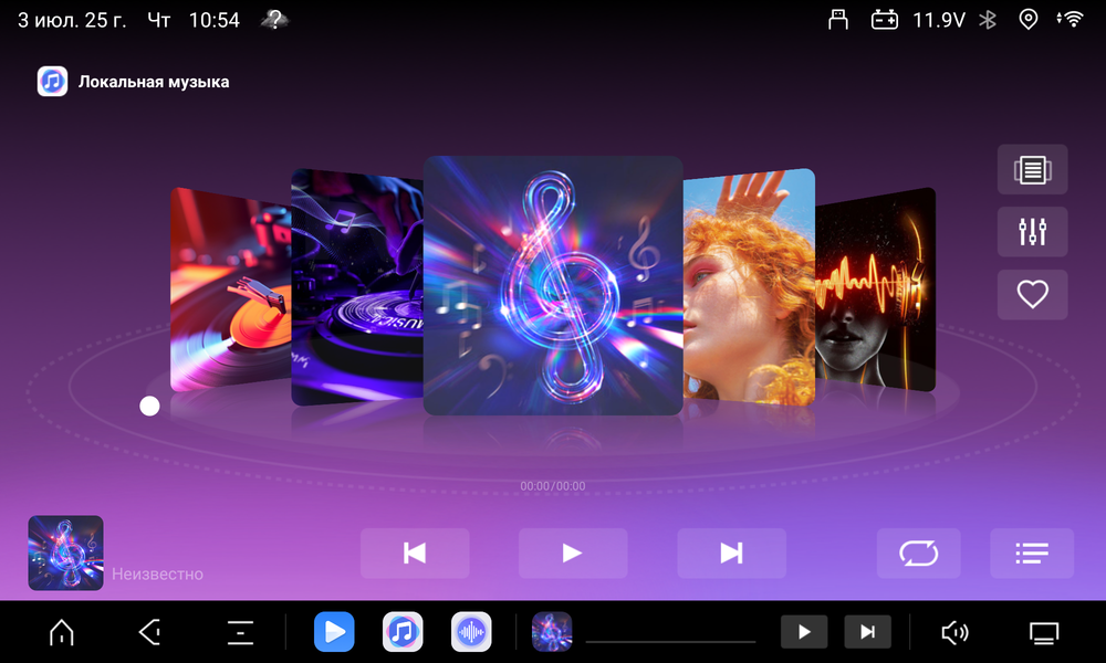 монитор для автомобиля ANDROID 13 10.3", UIS 7870, KUBERG OL-1010-R-2K