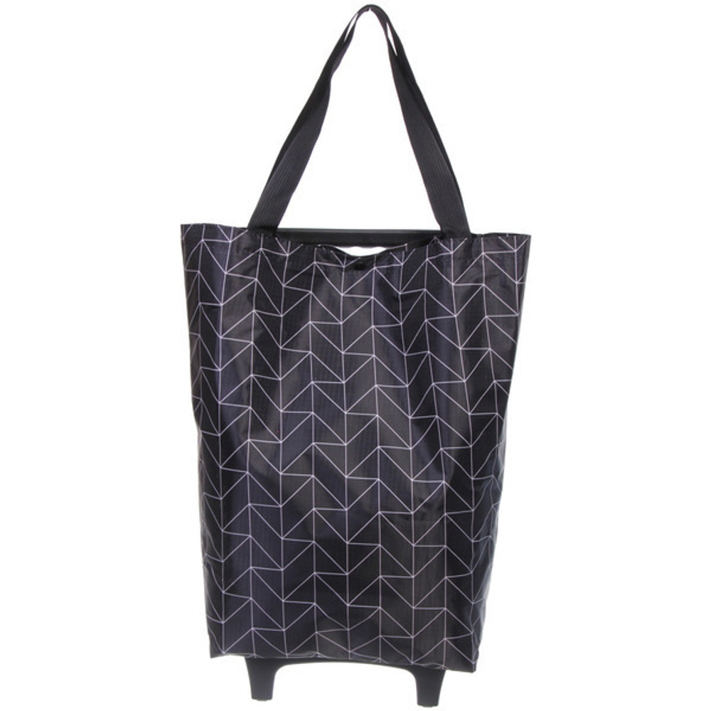 Тележка хозяйственная с сумкой (83*28*17см, колеса 5 см, грузоподъемность до 15 кг) ромб SYD-025