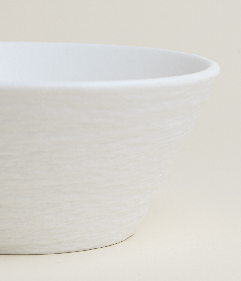 Пиала фарфоровая MATTE d-11 Белая