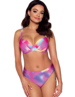 Верх купальника на тонком поролоне Ava SK163 U Pastel Tie Dye