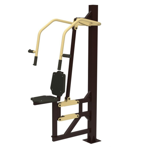 Уличный тренажер №19, "Жим от груди", 1150*900*2010 мм.