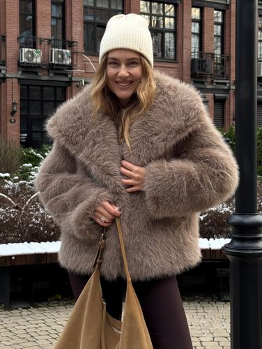 Шуба Slavic girl капучино