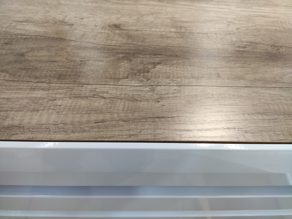 Тумба ТВ Наоми ТБ-17 дуб каньон/белый глянец