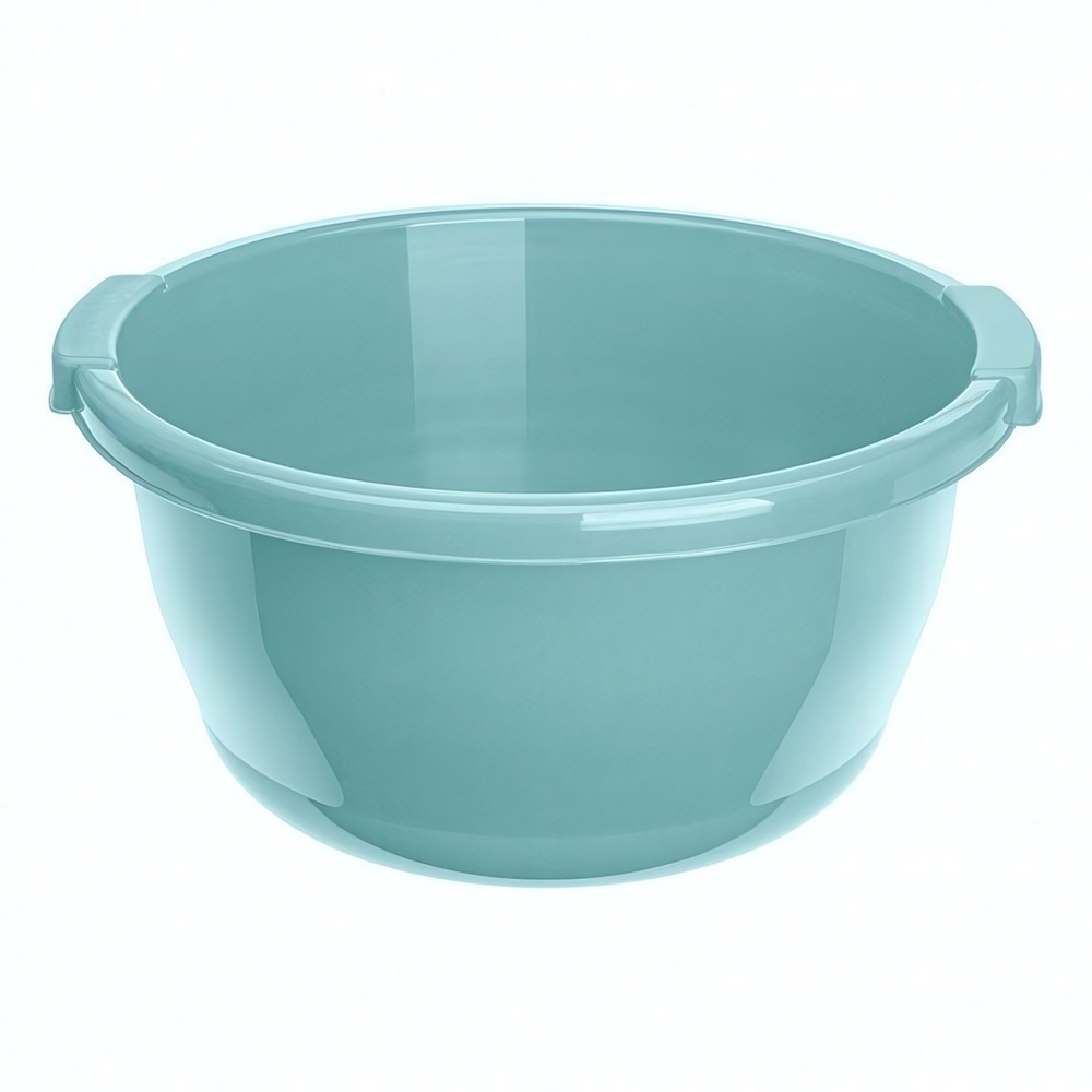 Таз круглый 10л (голубой)