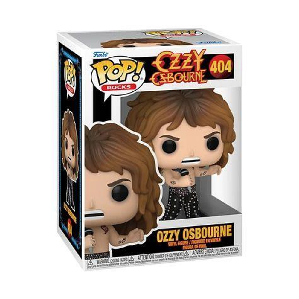 Коллекционная фигурка Funko POP! Rocks - Ozzy Osbourne Shirtless (1989) (404)