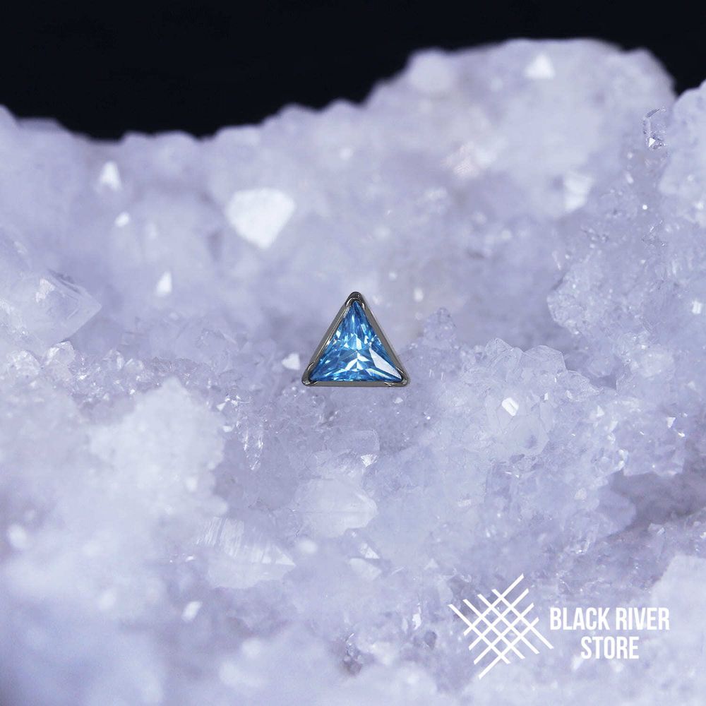 Equilateral Triangle Aqua