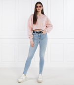 Худи WOVEN LABEL CALVIN KLEIN JEANS - пудро-розовый(J20J223359)