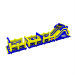 Надувная полоса препятствий “Веселые старты” 20*3,5*4,5 м
