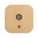 Розетка TV (телевизионная) "звезда" IP20 дерево Quteo Legrand