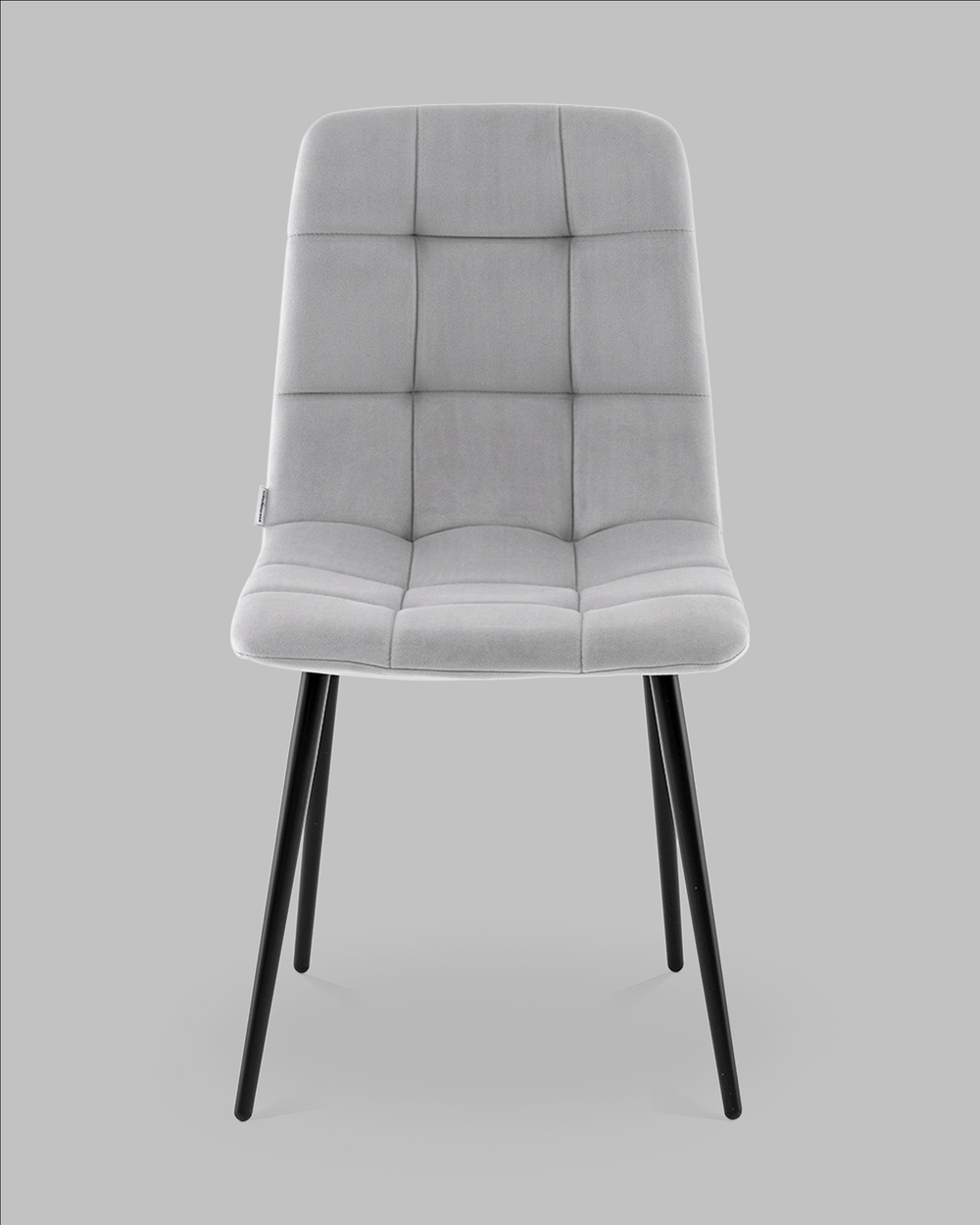 Стул Одди NEW велюр светло-серый