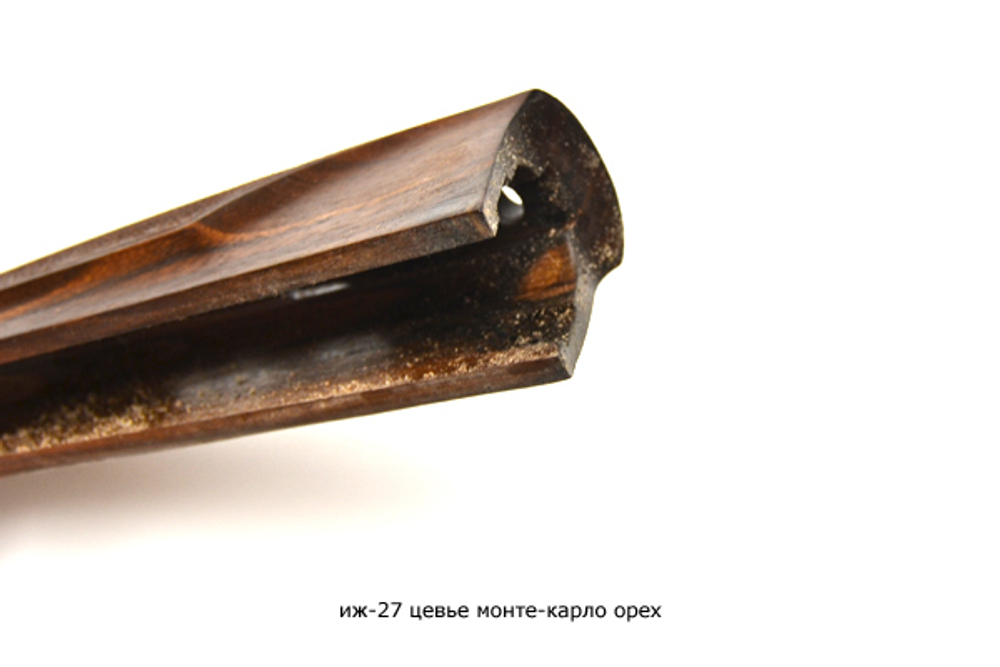 Приклад и цевье на ИЖ-27 Монте-Карло орех, после 88 года, 12 калибр