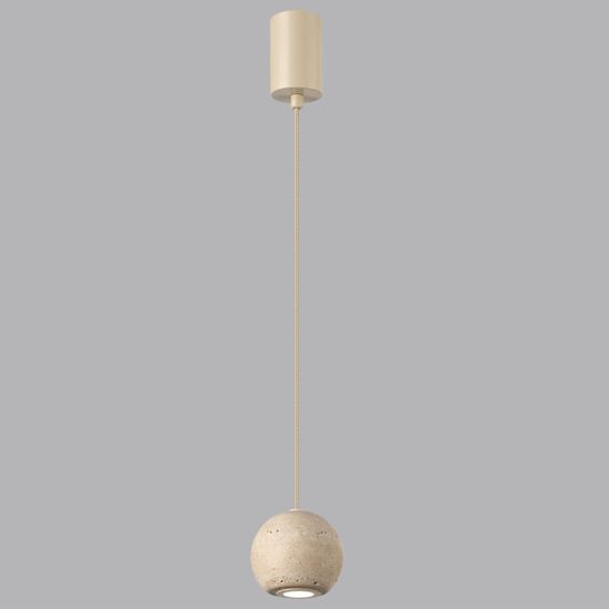 6625/5L HIGHTECH ODL26 Подвесной светильник  камень/металл IP20 LED 5W 3000K 220V DEX