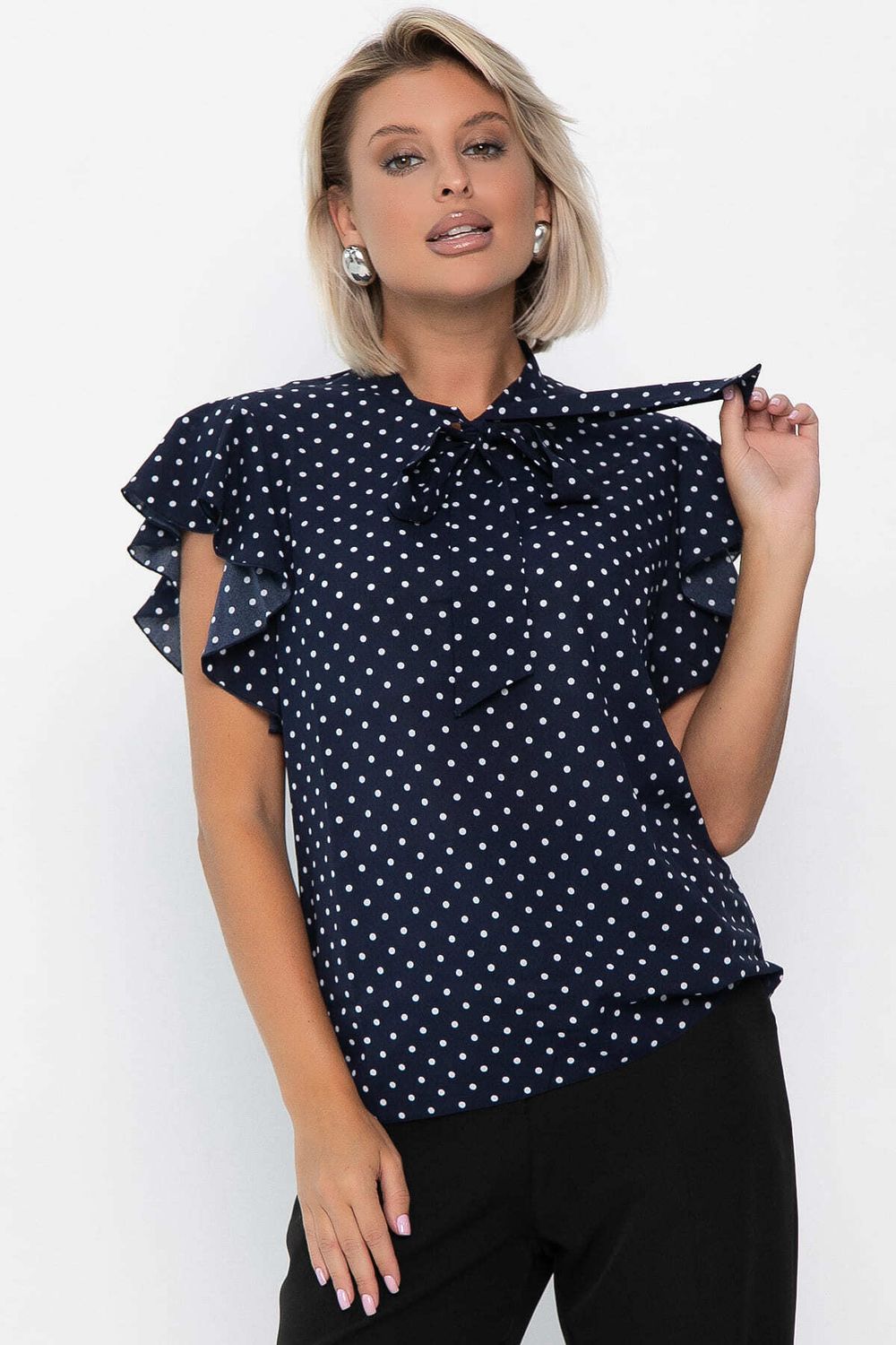 Блуза Челси (синяя) Б13948-6М LT Collection