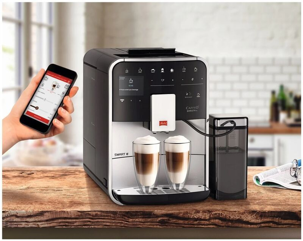 Кофемашина Melitta Caffeo Barista F 850-101 TS Smart Silver