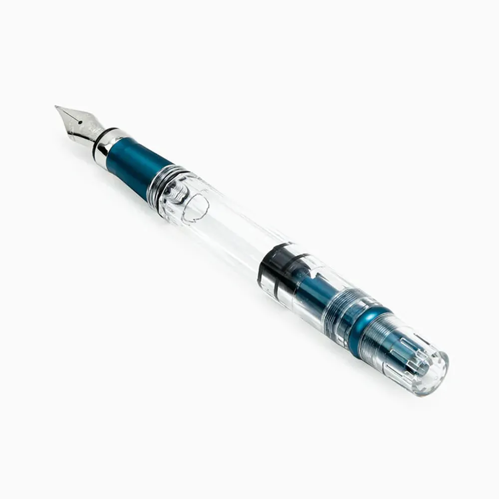 Перьевая ручка TWSBI Diamond 580 AL R Темно-синего цвета спером EF (M7447920) 4
