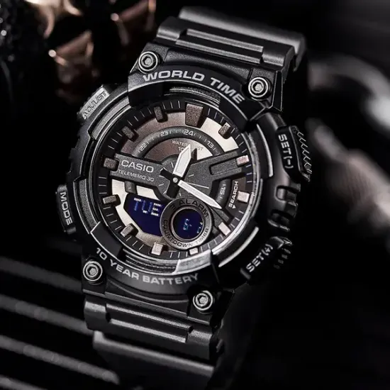 Электронные часы Casio AEQ-110W-1BVDF