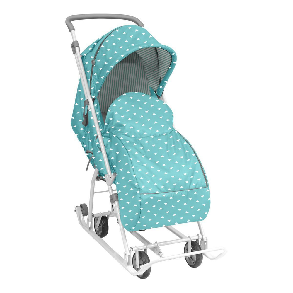 Санки-коляска "Наши Детки 3-1К" с треугольниками