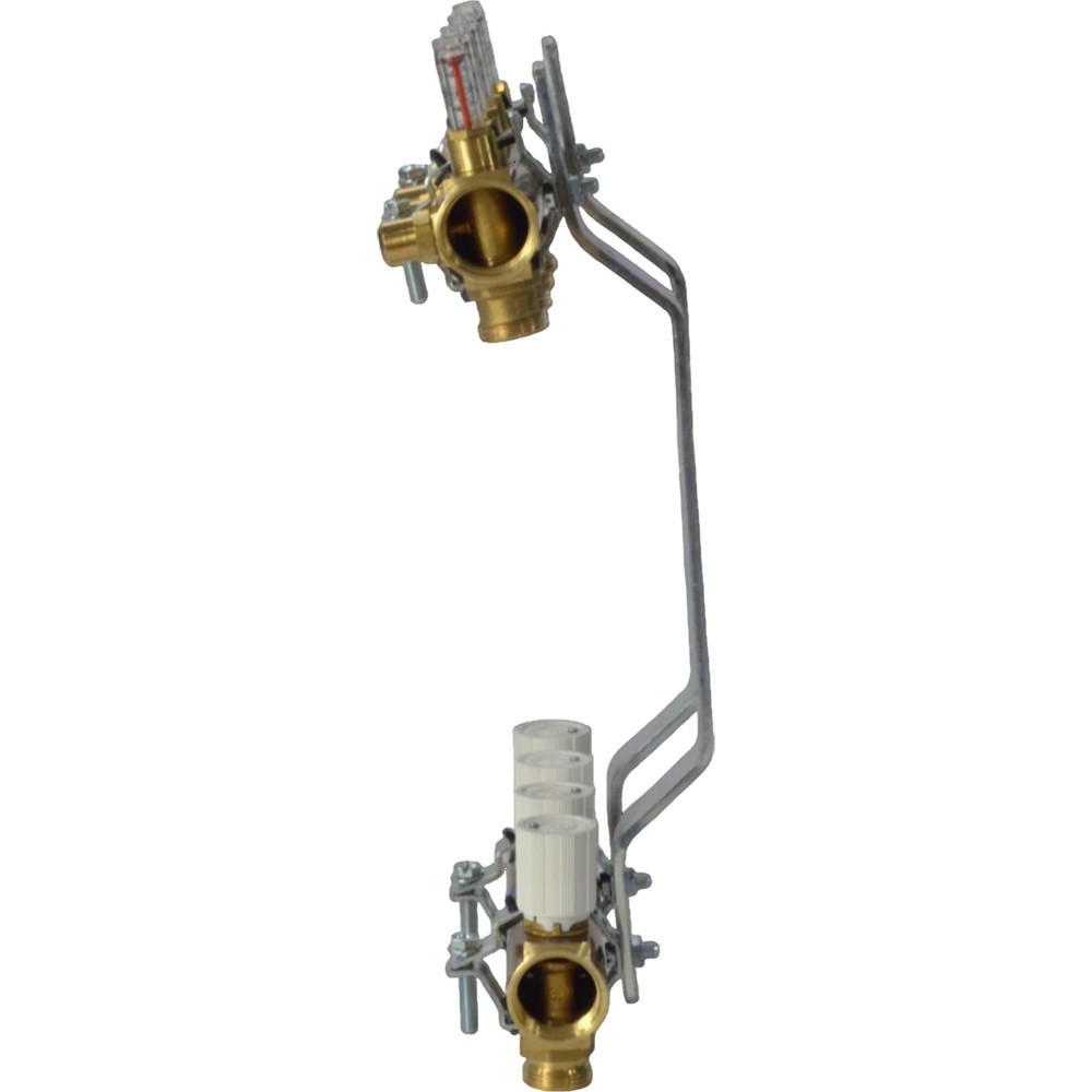 Комплект коллекторного узла Giacomini 1" x 3/4"E /4, R553KY064