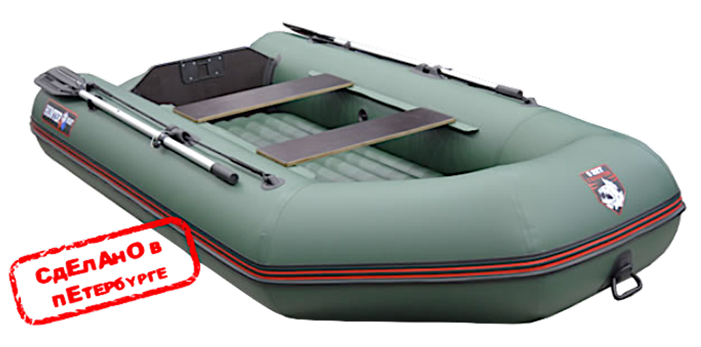 Лодка ПВХ Hunterboat Хантер Классика НД 290ЛН