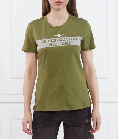 Футболка Aeronautica Militare - хаки(TS2101DJ510)