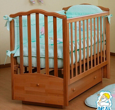 Кроватка Кубаньлесстрой Жасмин АБ 19.2