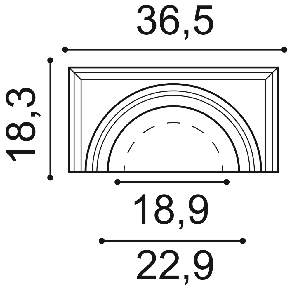 Капитель полуколонны K1111