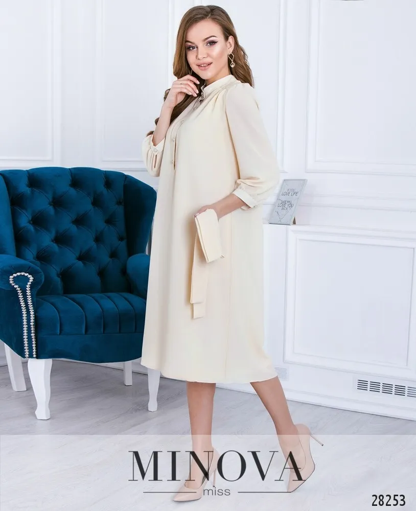 Платье 3113-беж Minova