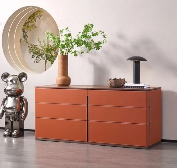 Комод с 6 ящиками Fidelio Notte, 155х70 см