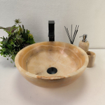 Раковина из оникса Bowl Yellow TinLip BO-62893 40*40*15 140
