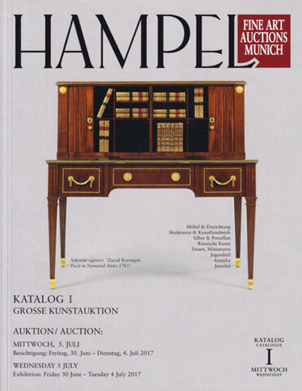 Каталог аукциона Hampel, Мюнхен, Каталог I: Большой аукцион искусства от 30 июня 2017 года