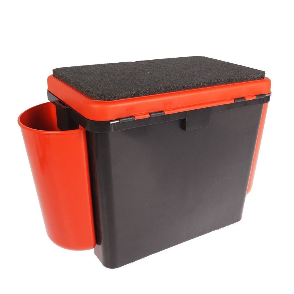 Ящик для зимней рыбалки Helios FishBox (10л) оранжевый