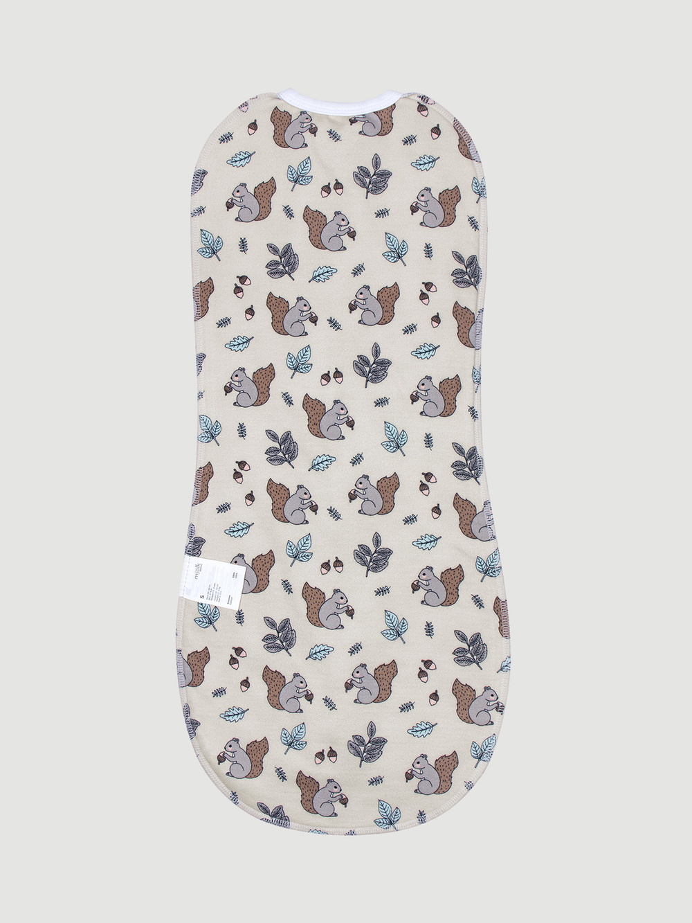 Утеплённый кокон Mjölk Белочки