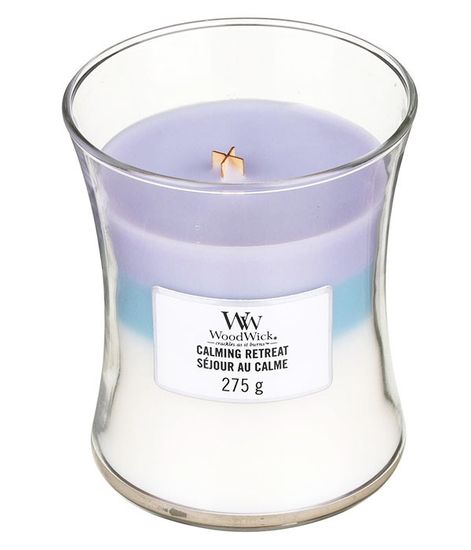 Успокаивающий ретрит, ароматическая свеча, WoodWick