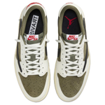Кроссовки Travis Scott X Jordan Air Jordan 1 Low Og Medium Olive