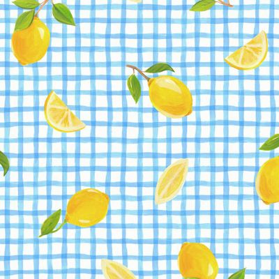 Лимоны и голубая клетка