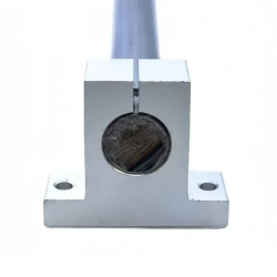 Вертикальный держатель вала 25мм SH25. Опора для вала чпу станка.