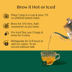 VAHDAM India, Infusions, травяной чай, набор из куркумы, без кофеина, 20 пакетиков для заваривания, 36 г (1,27 унции)