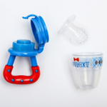 Ниблер «Джентльмен», с силиконовой сеточкой, цвет голубой 2279609