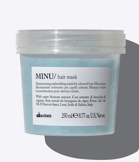 Minu, маска для окрашенных волос, Davines