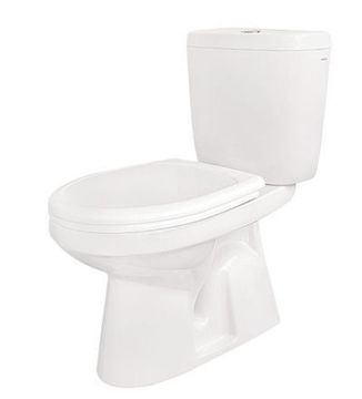 Унитаз-компакт Анимо (в пол, с 2-кн.арм,нижн.подв,сиденье дюро)