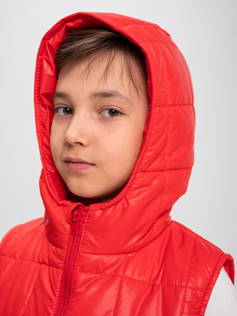 Жилет для мальчика "Хит" красный