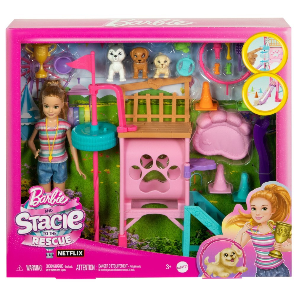 Barbie - Игровая площадка для собак + кукла Стейси HRM10 / артикул   HRM10  / GTIN 194735180363