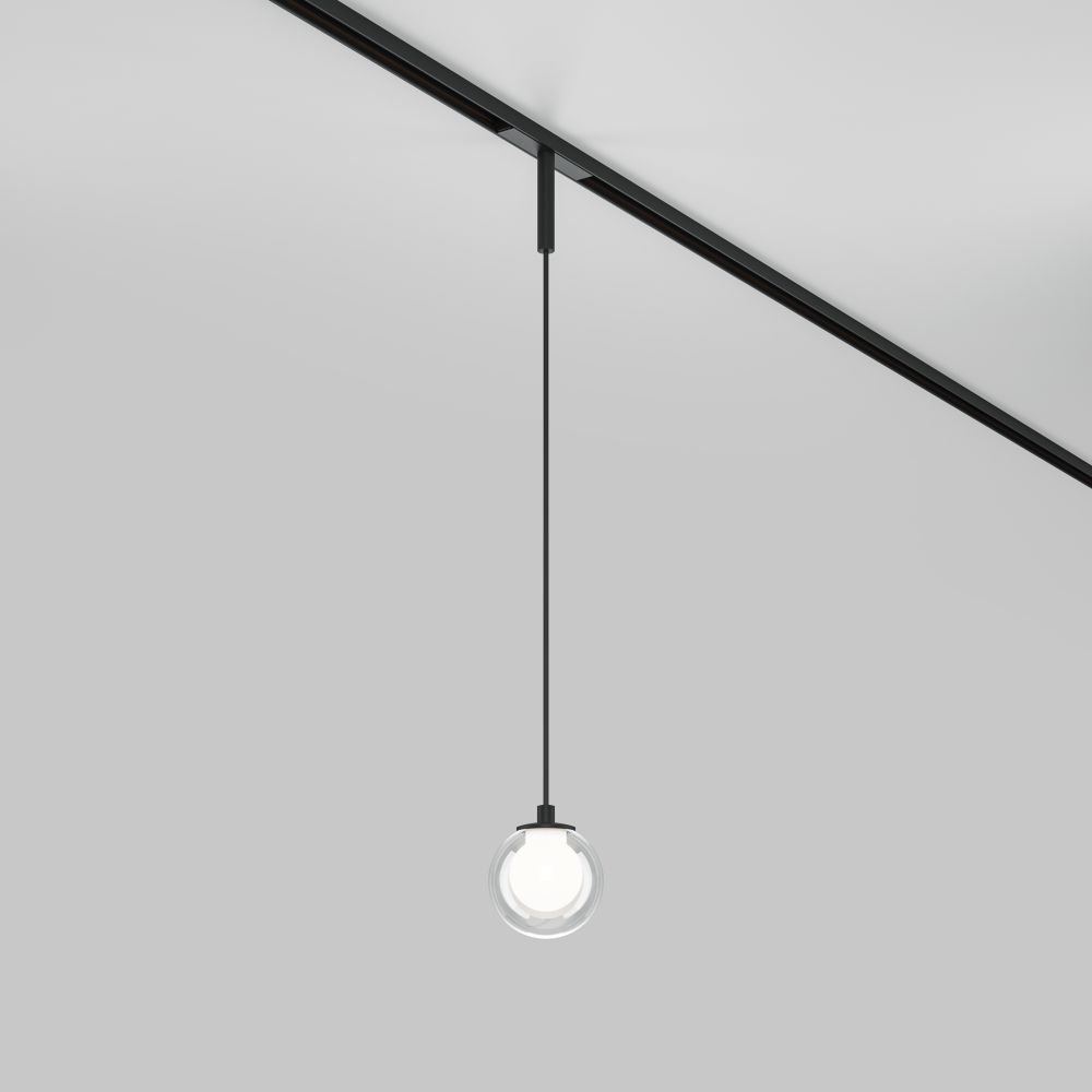 Трековый светодиодный светильник Maytoni Basity Bubble TR181PL-1-4WTW-B