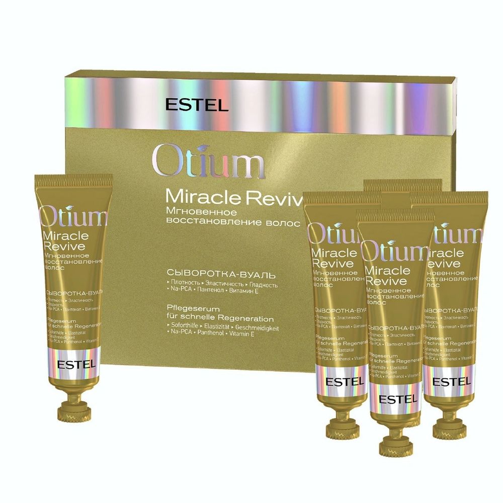 ESTEL OTIUM MIRACLE REVIVE Сыворотка-вуаль для волос &quot;Мгновенное восстановление&quot;, 5*23 мл