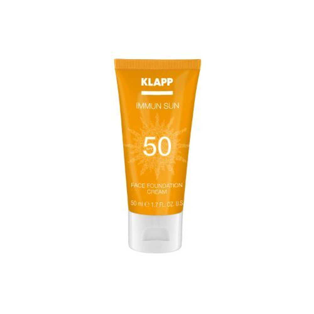 KLAPP IMMUN SUN SPF50 Face Foundation Cream