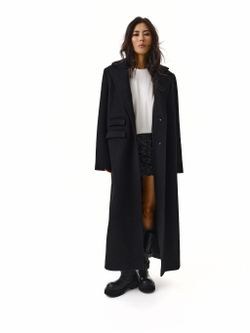 PRE-ORDER COAT ESME BLACK