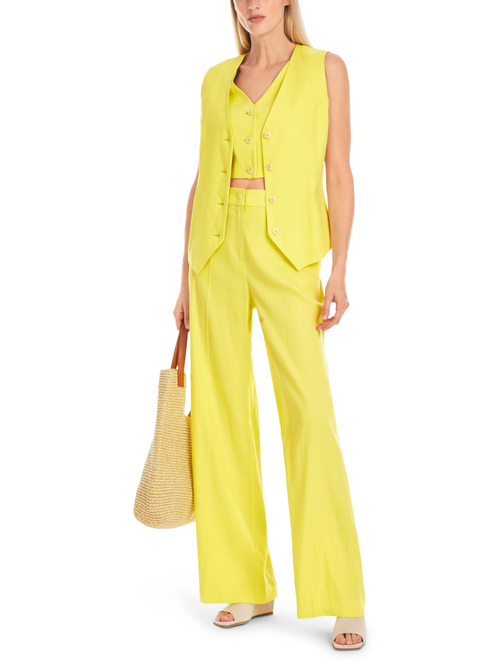 Жилет изо льна